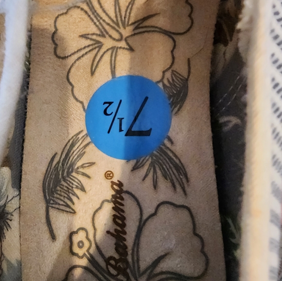 TOMMY BAHAMA STRIPED SNEAKERS SIZE 7.5 - Picture 2 of 10